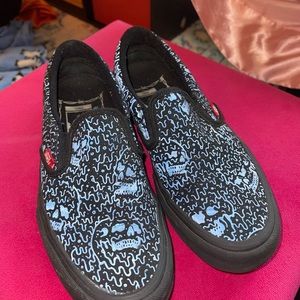 Reflective Skull Vans